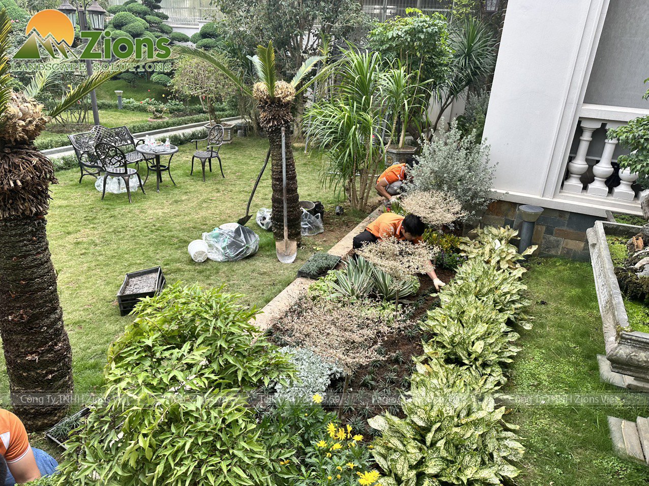 Chăm sóc, bảo dưỡng sân vườn